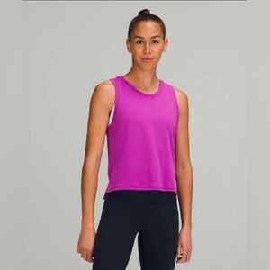 Lululemon Train to Be Tank Top In Vivid Plum